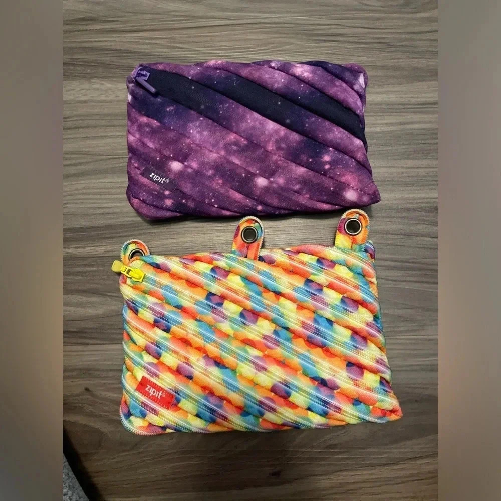 Zipit pencil pouches bundle of 2